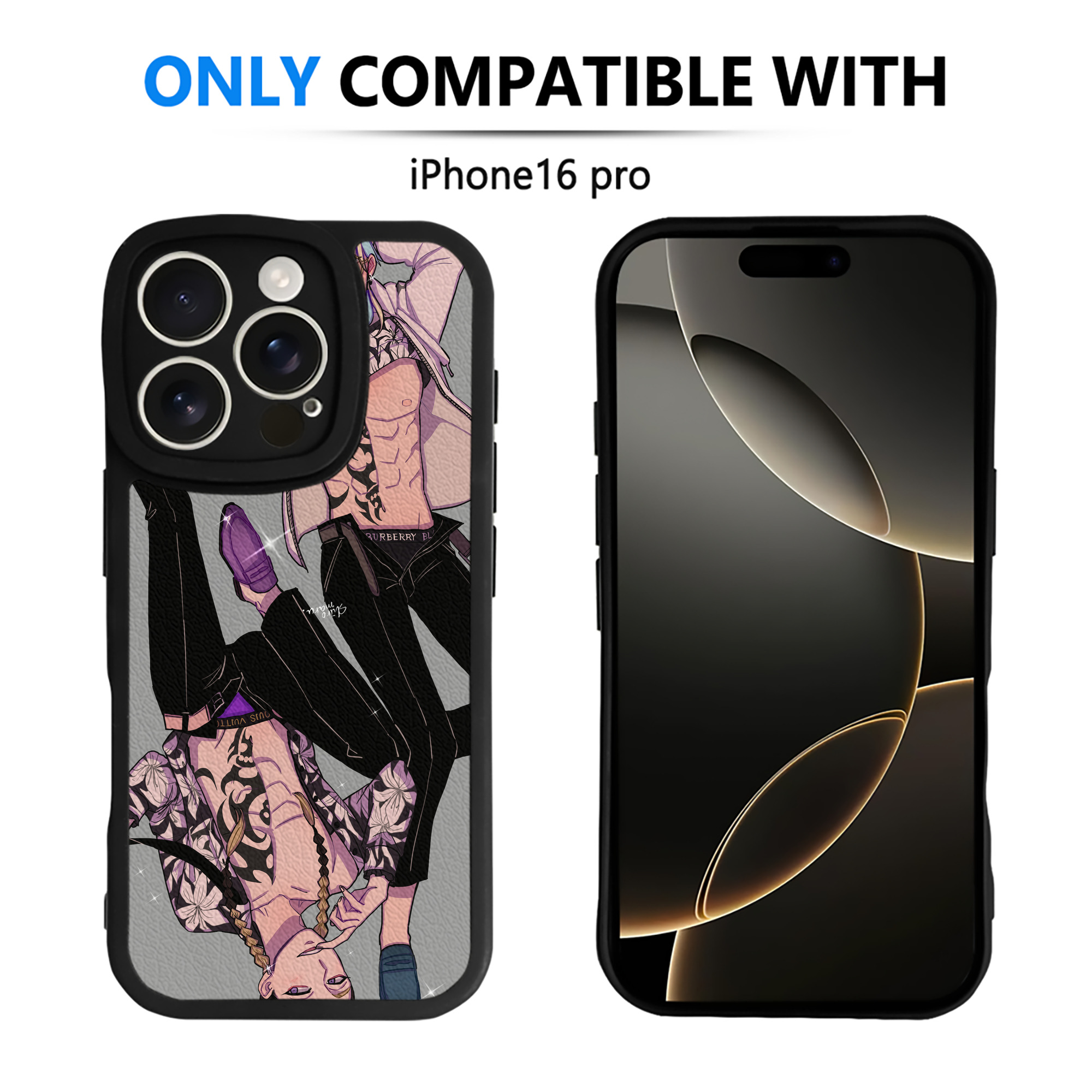 （画像用） 東京リベンジャーズ Tokyo Revengers 【iPhone 16シリーズ対応】シリコンスマホケース（レザー調） 材質：シリコン